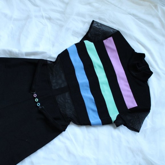 Rare mesh vintage jumpsuit - Picture 5 of 6